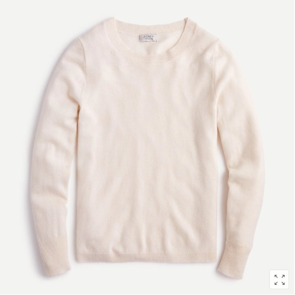 *SOLD* J. CREW - Cashmere Crewneck Sweater (S) - Picture 2 of 9